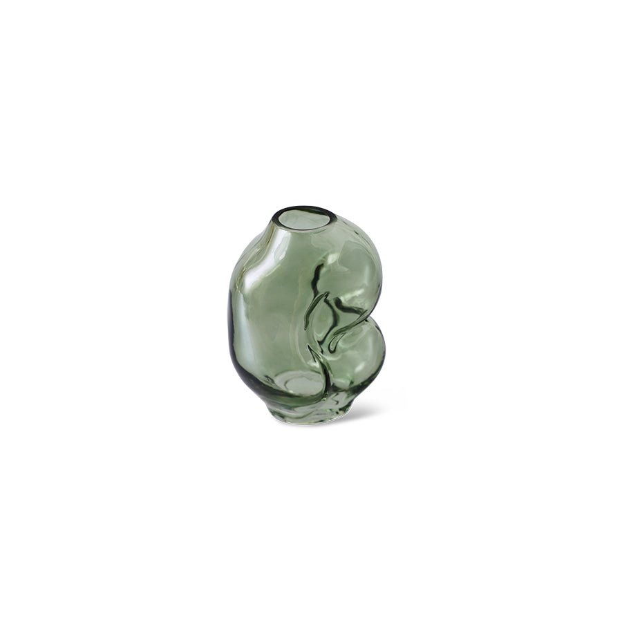 HKliving Vase Gleam S olive | 13x11x18cm - Sir Henrys