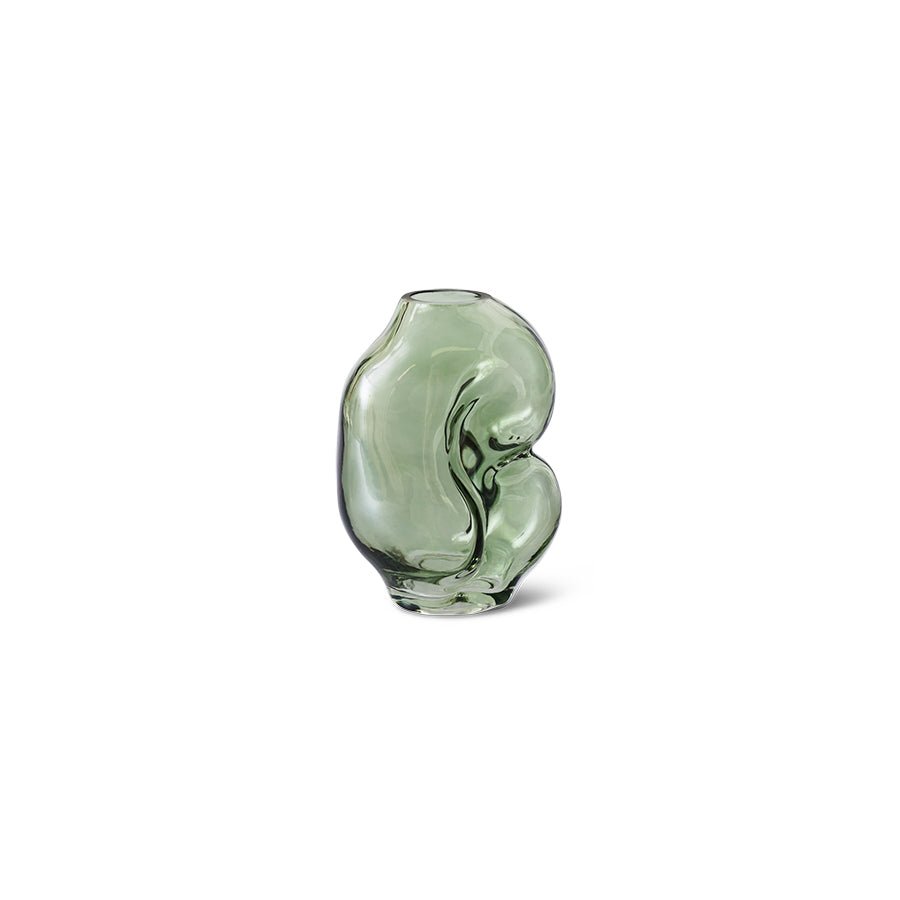 HKliving Vase Gleam S olive | 13x11x18cm - Sir Henrys