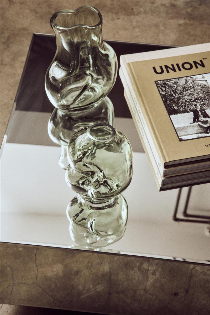 HKliving Vase Gleam S olive | 13x11x18cm - Sir Henrys