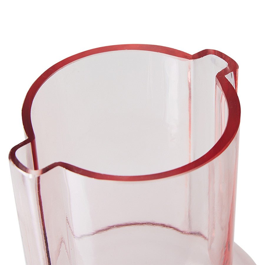 HKliving Vase SUNDAE PINK pink rosa | Ø10x23cm - Sir Henrys