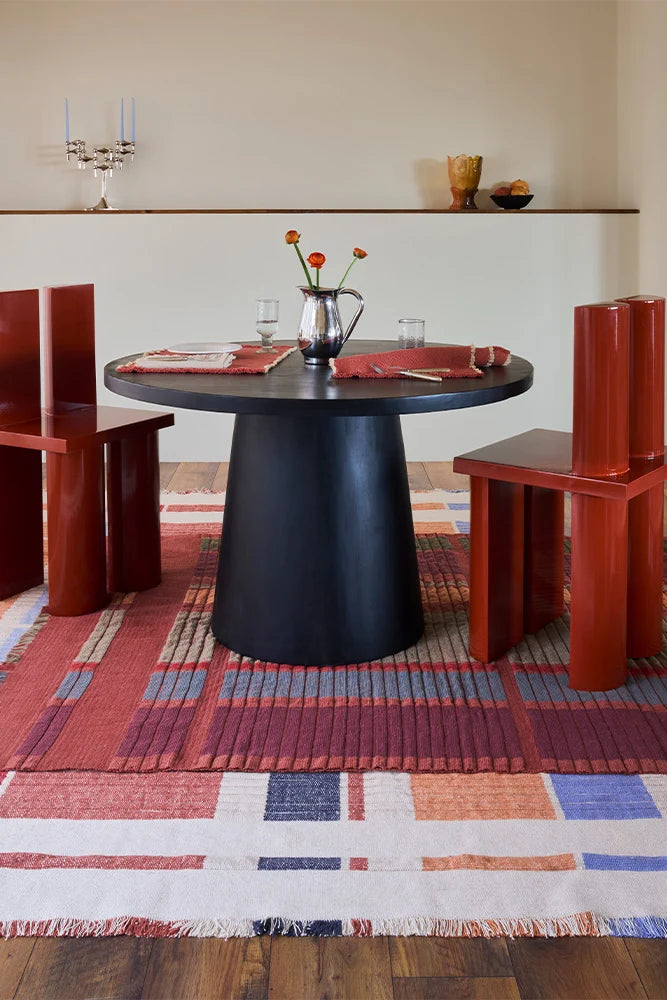 Lorena Canals Handwebteppich Columns Sienna | 240x170cm