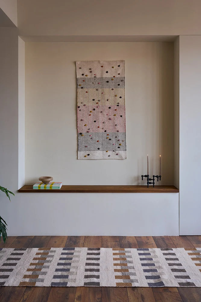Lorena Canals Handwebteppich Intersecting Natural | 230x80cm