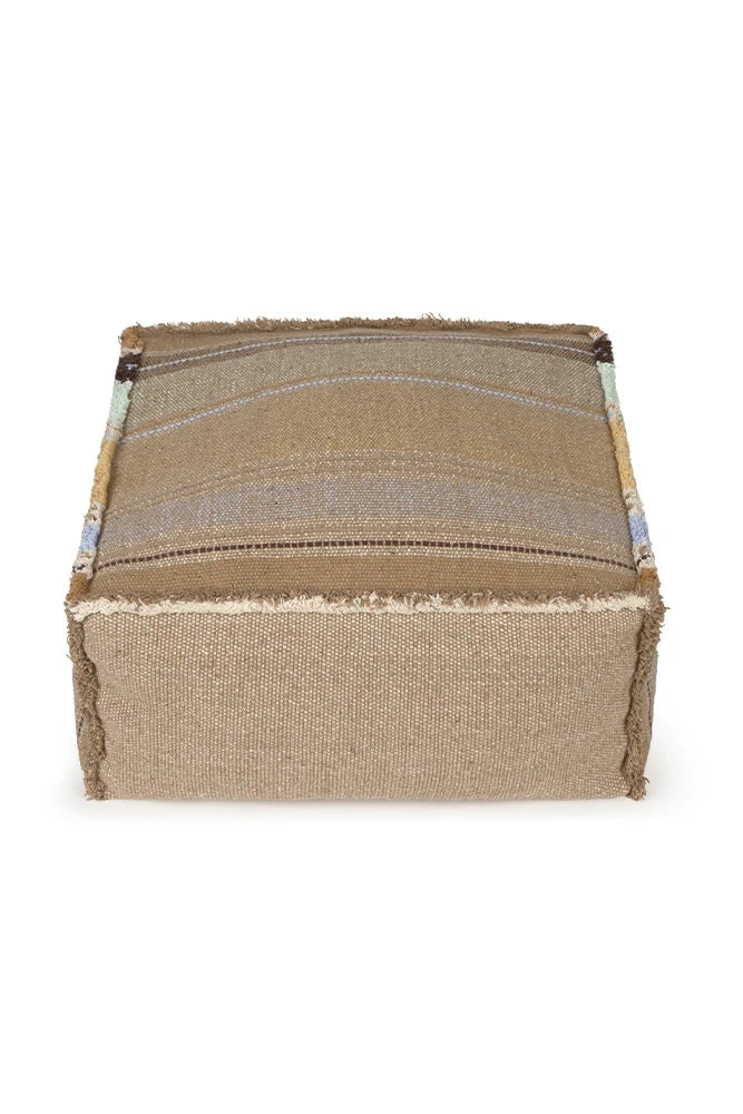 Lorena Canals Handgemachter Pouf Puebla | 45x45cm