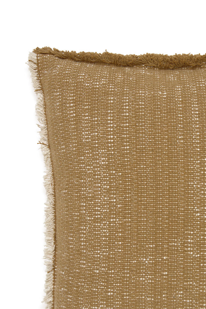 Lorena Canals Kissen HANDLOOM SQUARE ocker | 45x45cm
