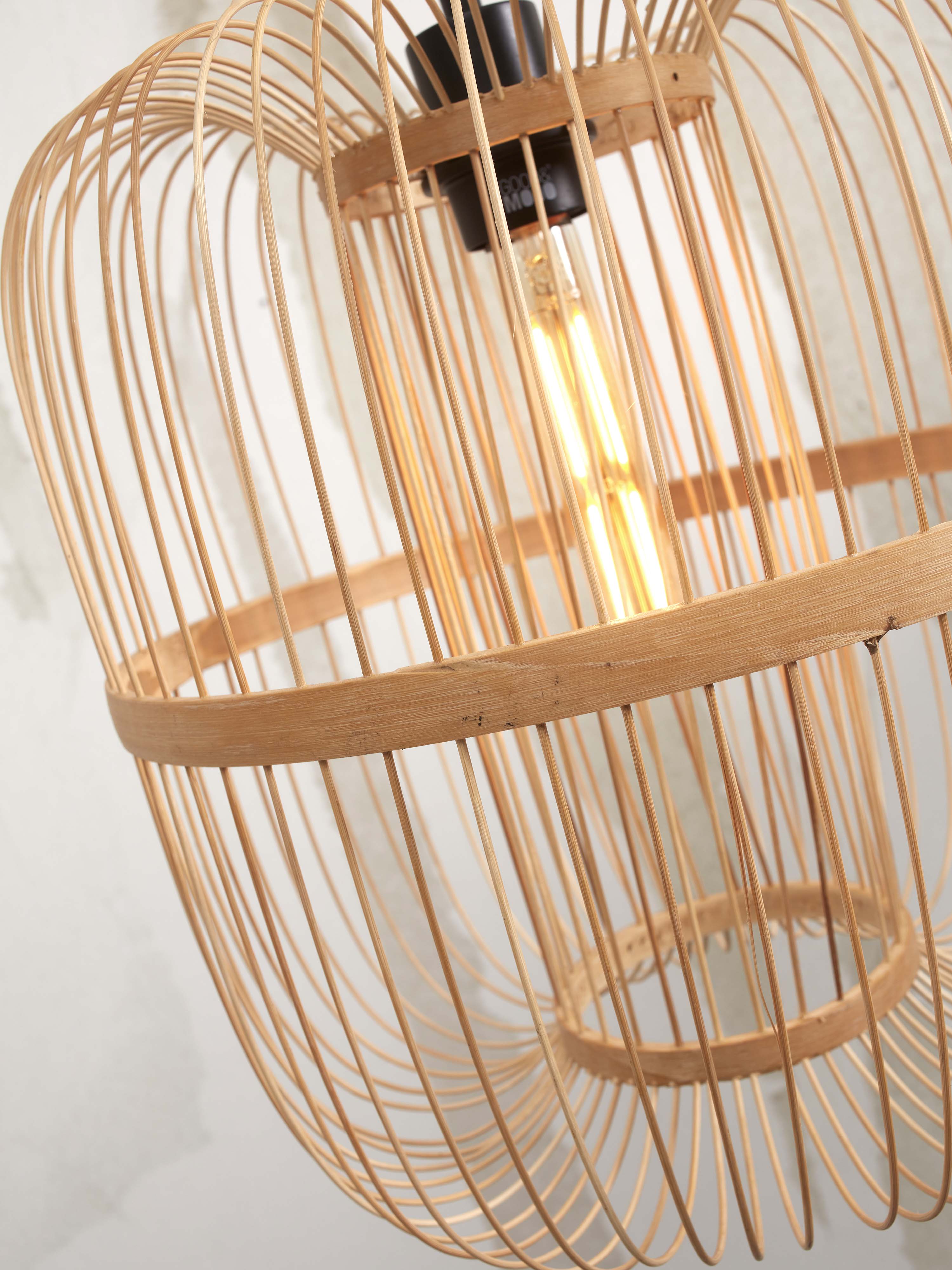 Good&Mojo Stehlampe HOKKAIDO braun | 63x36x176cm