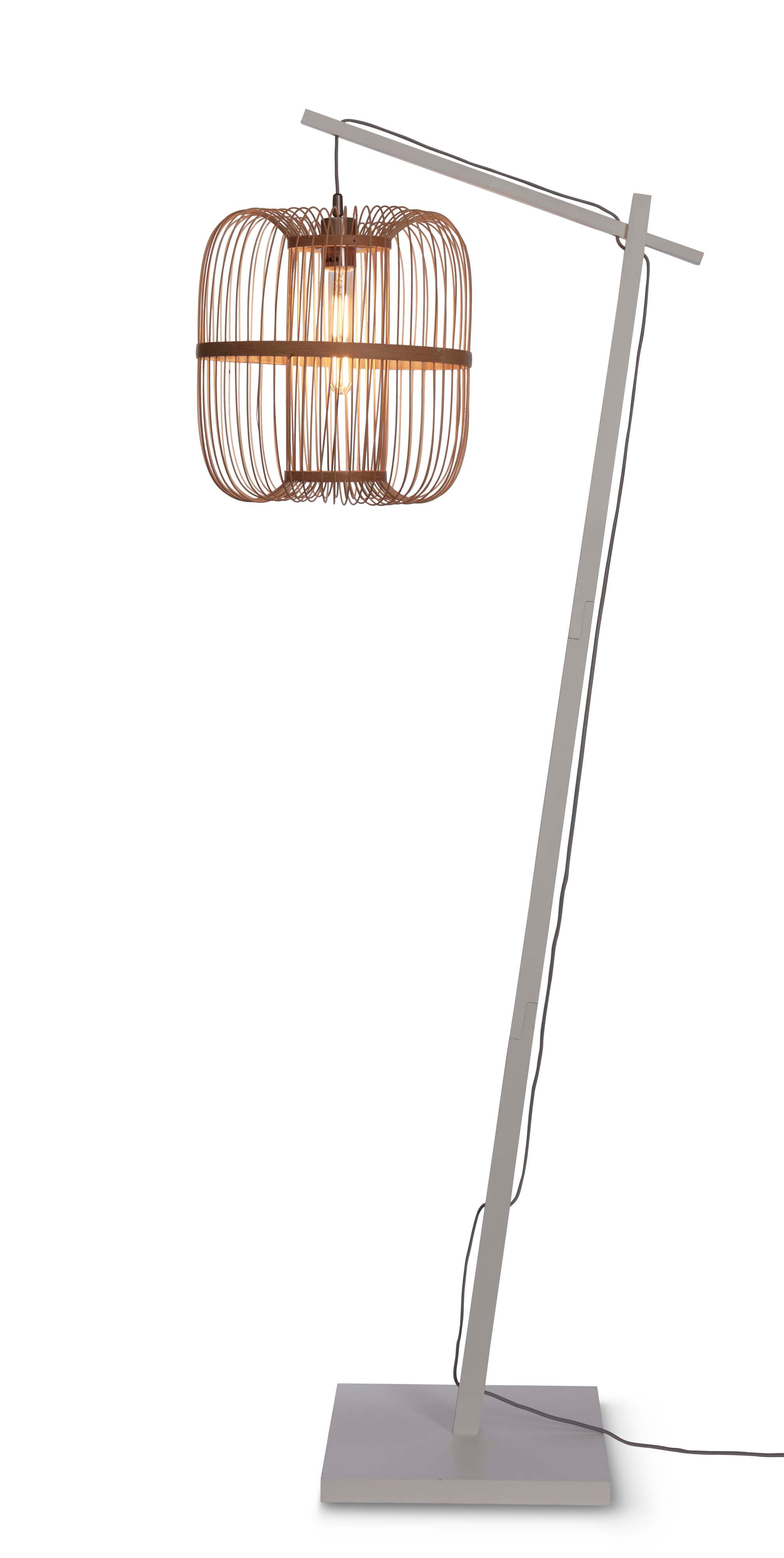 Good&Mojo Stehlampe HOKKAIDO braun | 63x36x176cm
