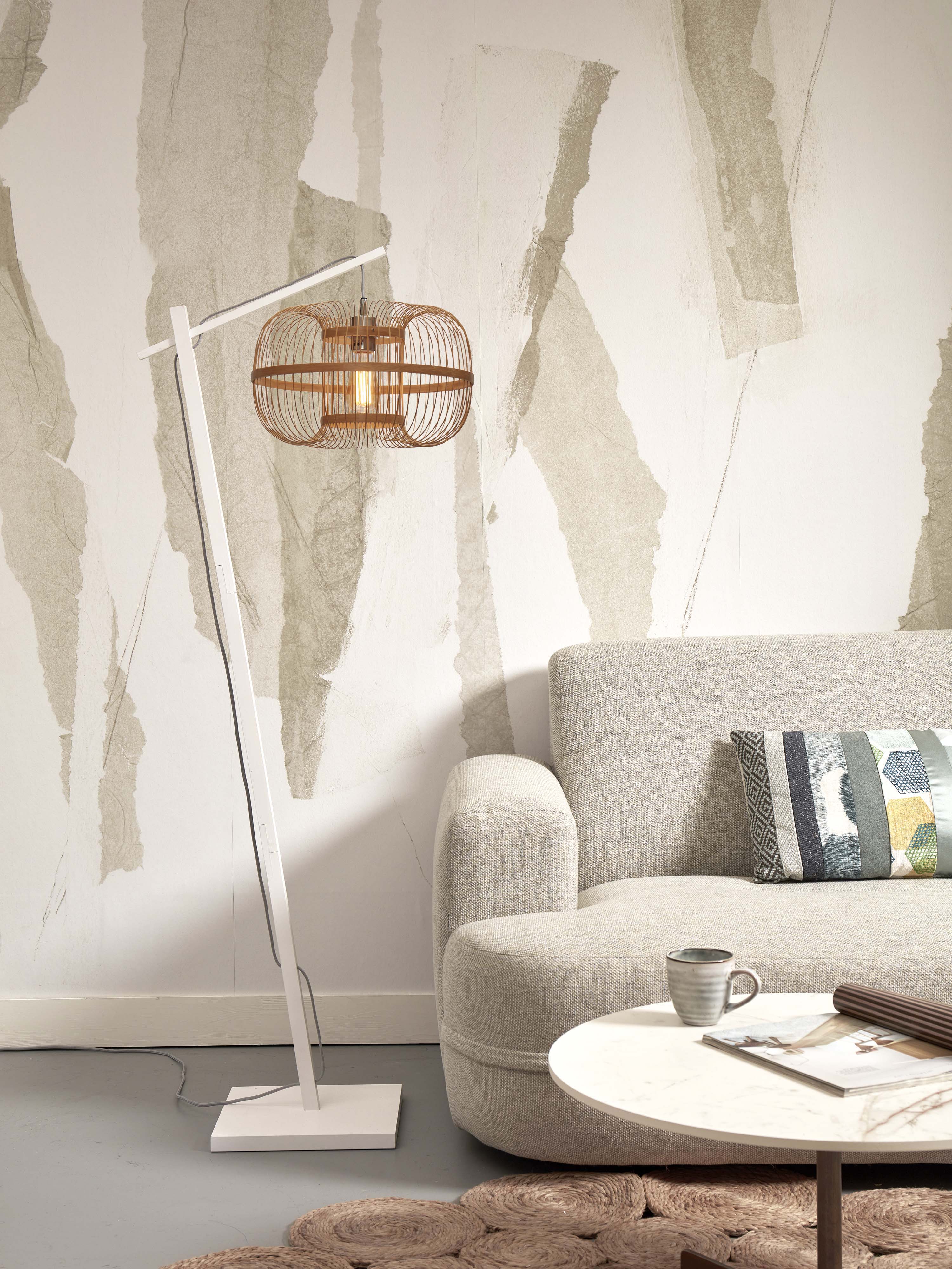 Good&Mojo Stehlampe HOKKAIDO braun | 55x28x150cm