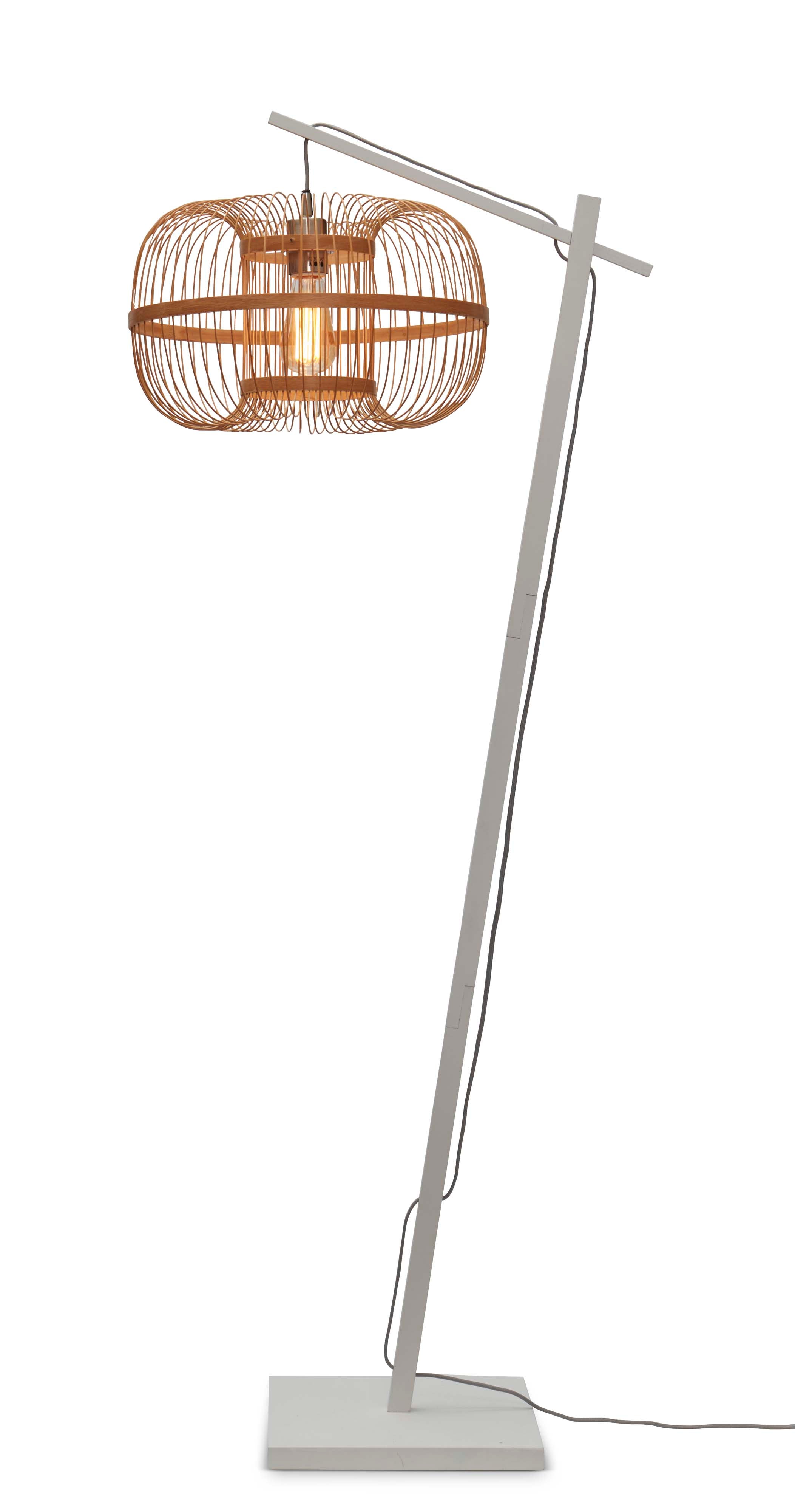 Good&Mojo Stehlampe HOKKAIDO braun | 55x28x150cm