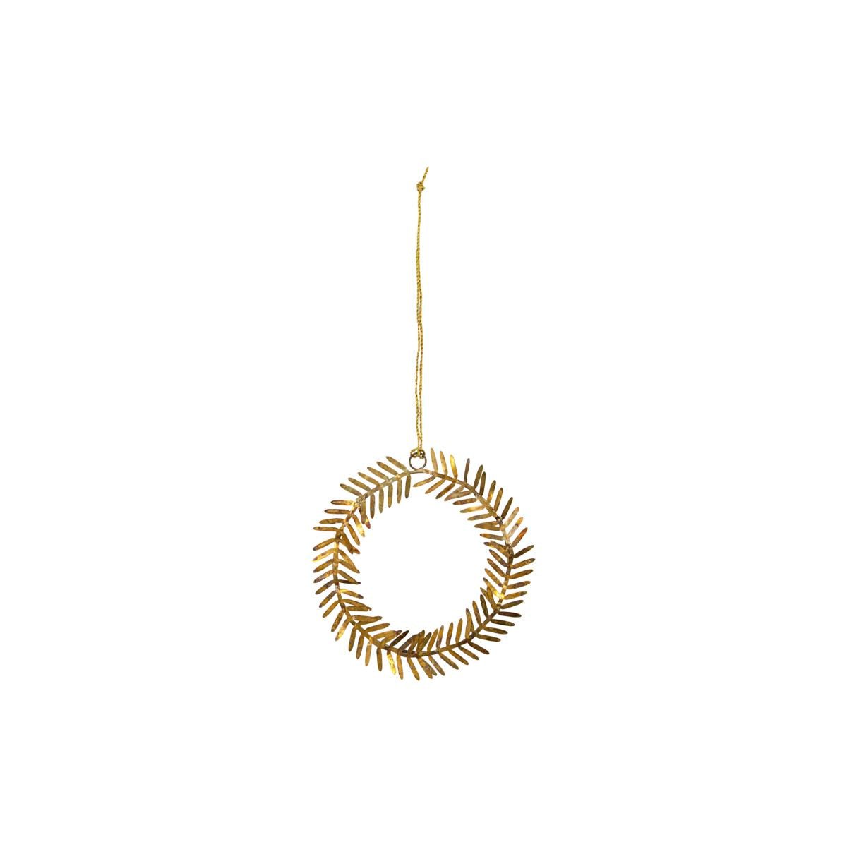 House Doctor Anhänger Ornament LAMET CIRCLE messing | Ø9cm - Sir Henrys
