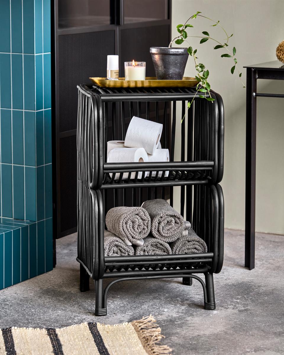 House Doctor Beistelltisch SHELF schwarz - Sir Henrys