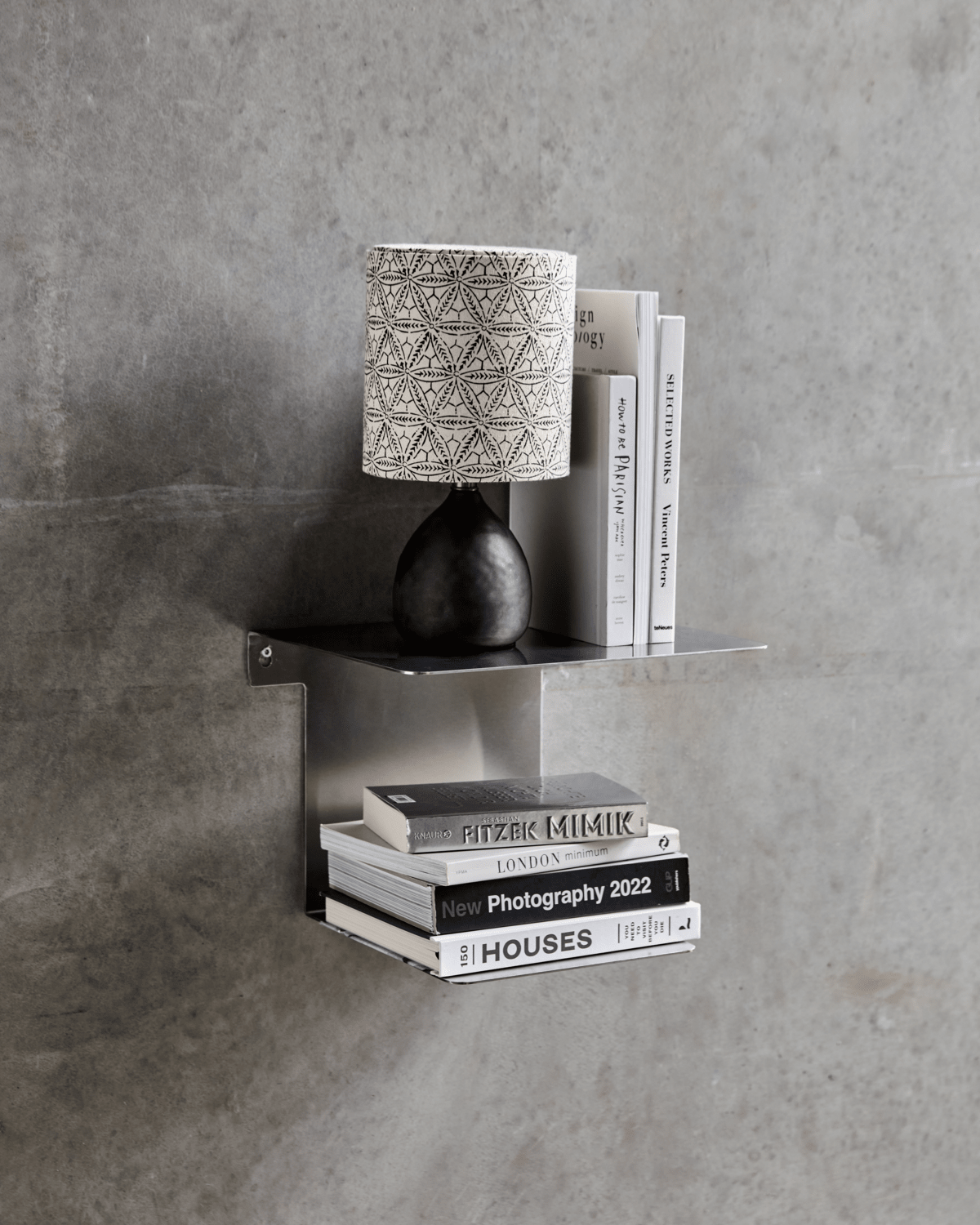 House Doctor Buchregal BOOK gebürstetes silber | 32x25x23cm - Sir Henrys