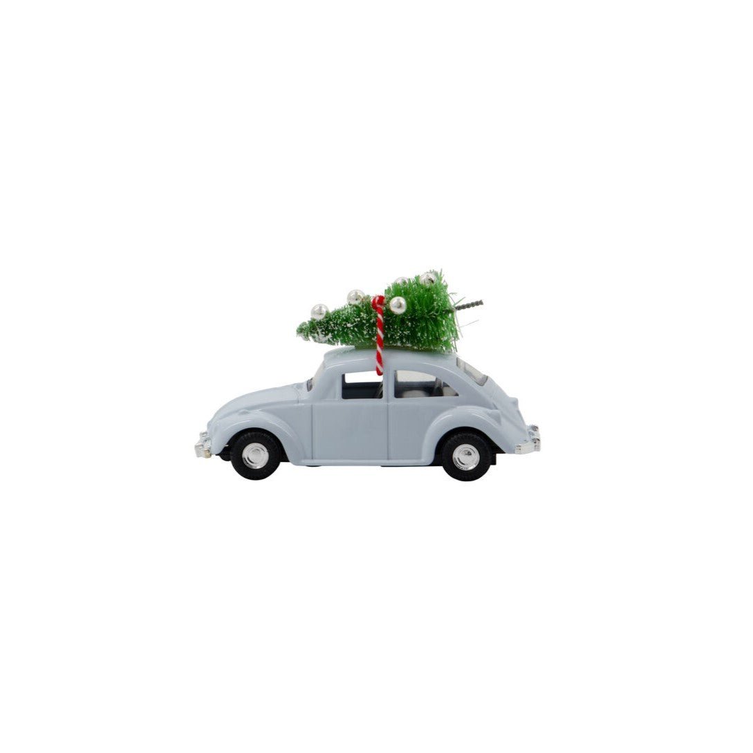 House Doctor Dekoration Mini XMAS CAR hellblau | 8,5x3,5x5cm - Sir Henrys