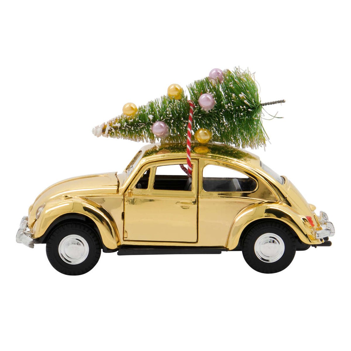 House Doctor Dekoration XMAS CAR gold | 5x8x12,5 cm - Sir Henrys