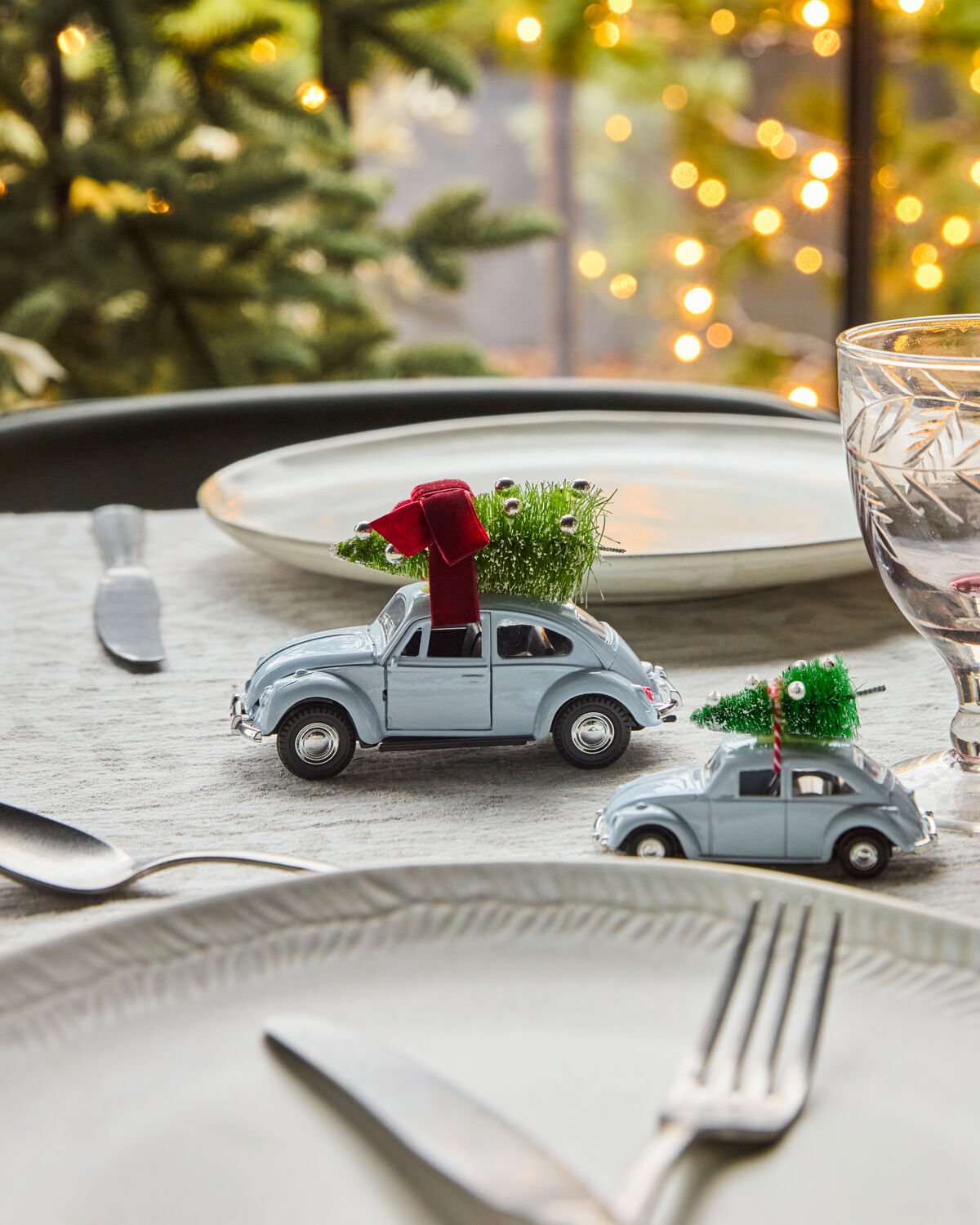House Doctor Dekoration XMAS CAR hellblau | 12,5x5x8cm - Sir Henrys