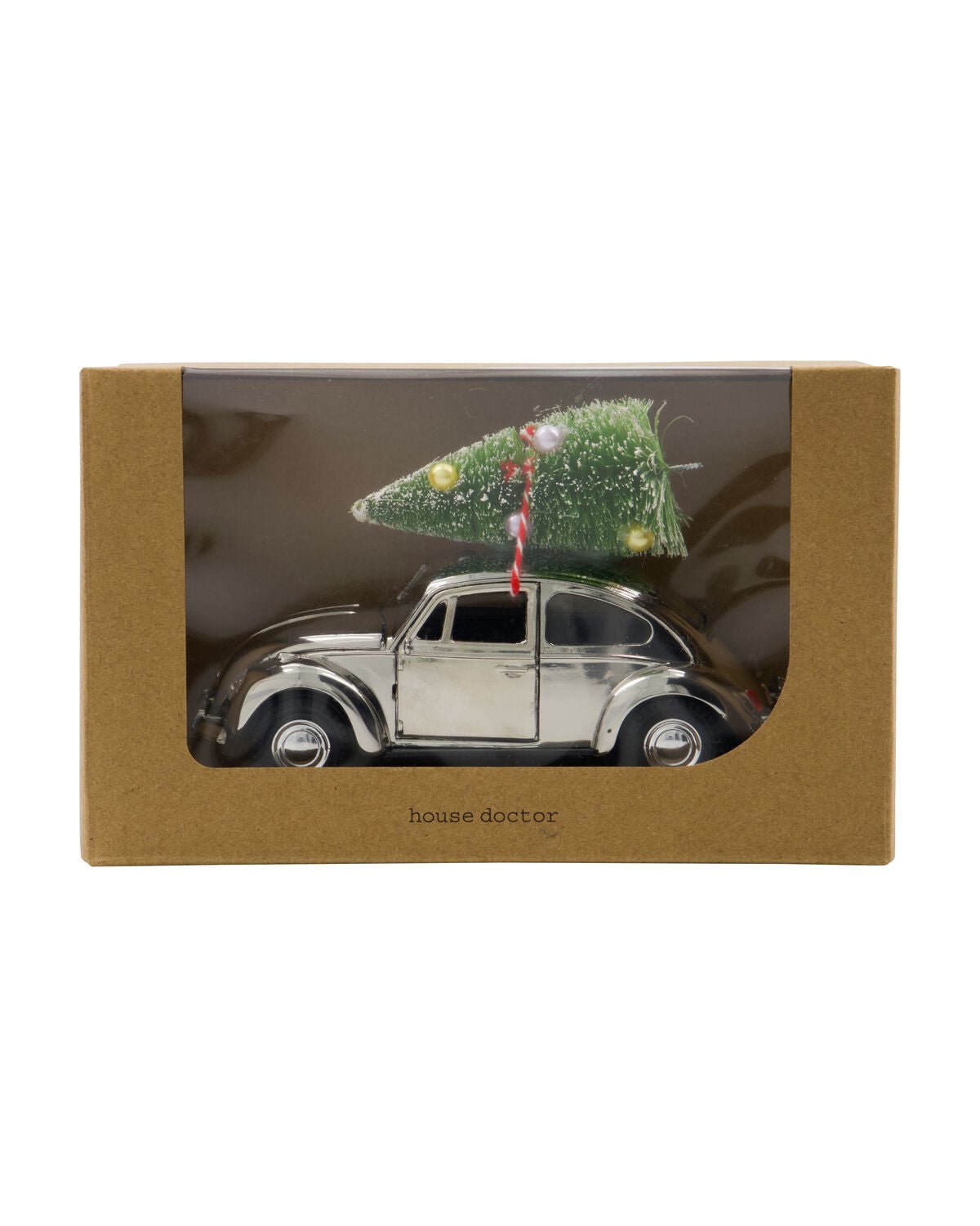 House Doctor Dekoration XMAS CAR silber | 12,5x5x8cm - Sir Henrys
