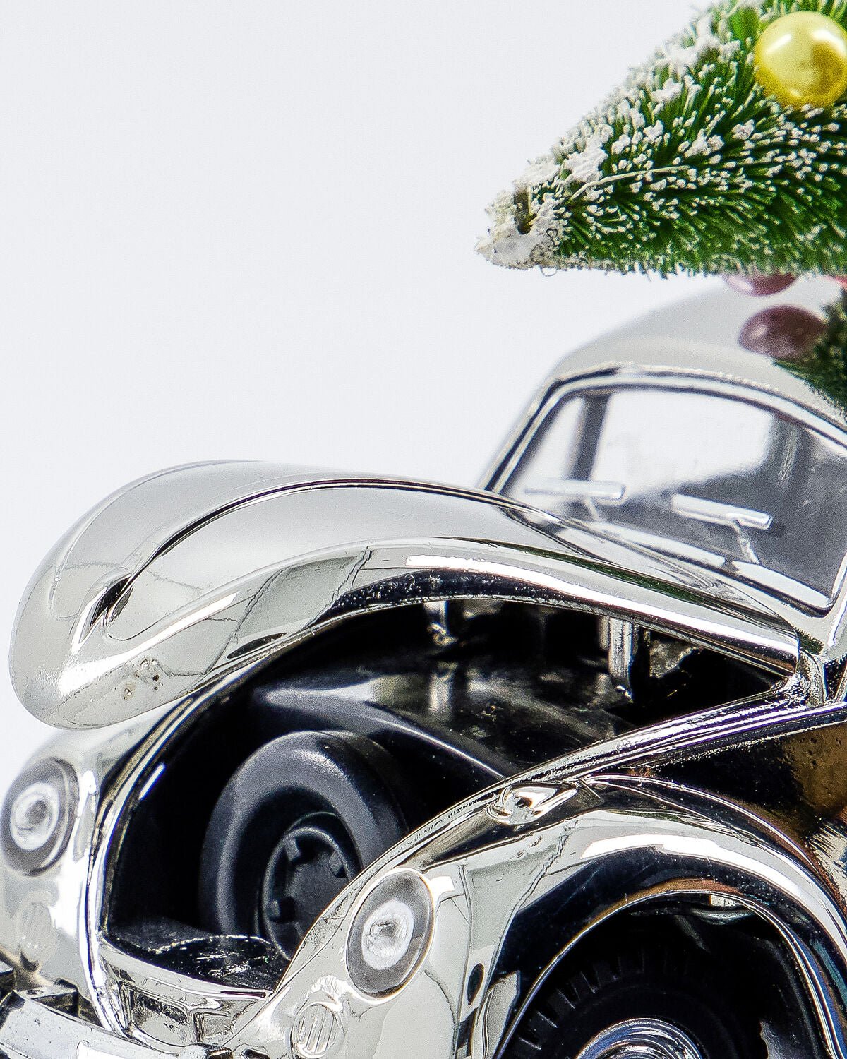 House Doctor Dekoration XMAS CAR silber | 12,5x5x8cm - Sir Henrys