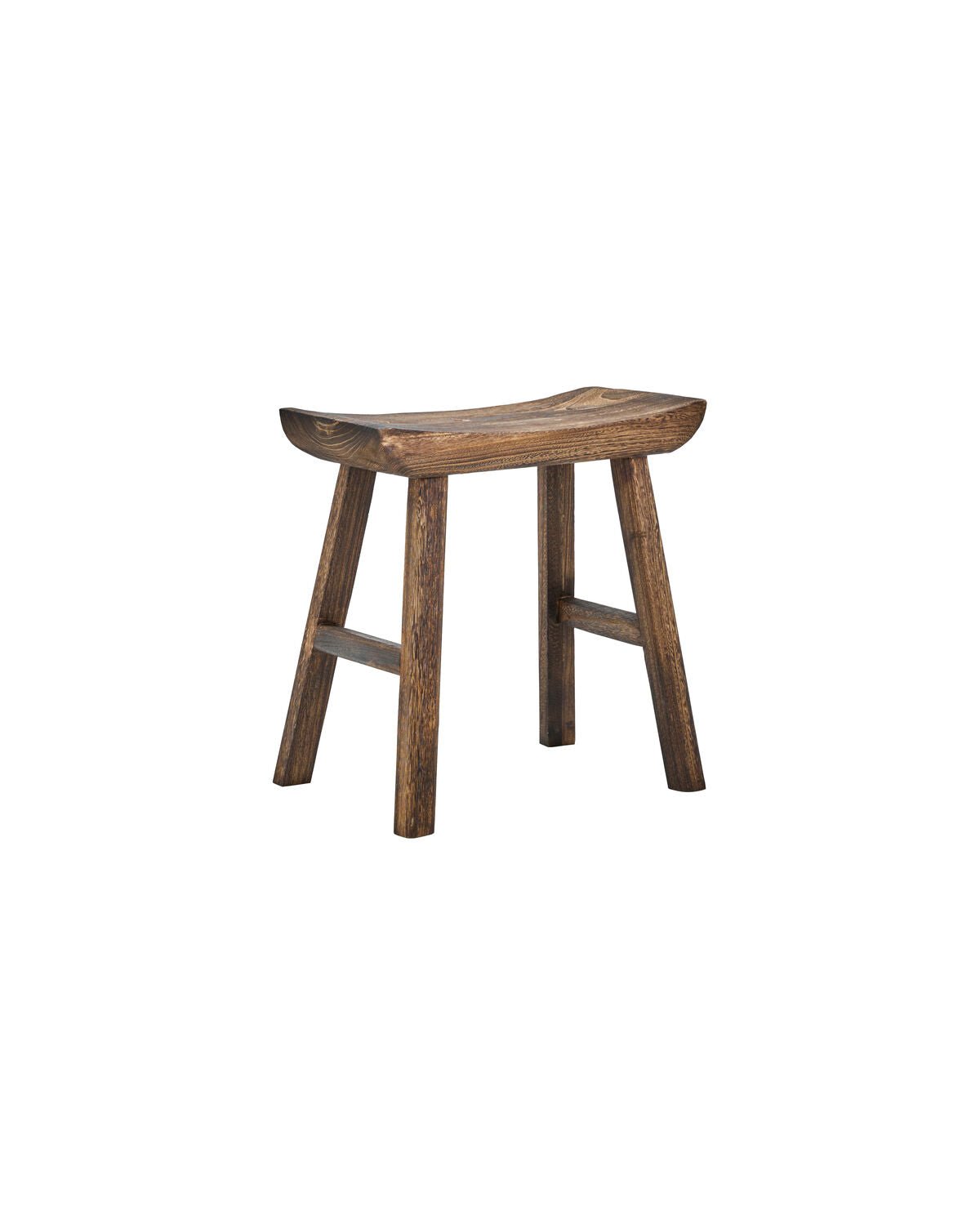 House Doctor Hocker LANE braun | 47x25x48 cm - Sir Henrys