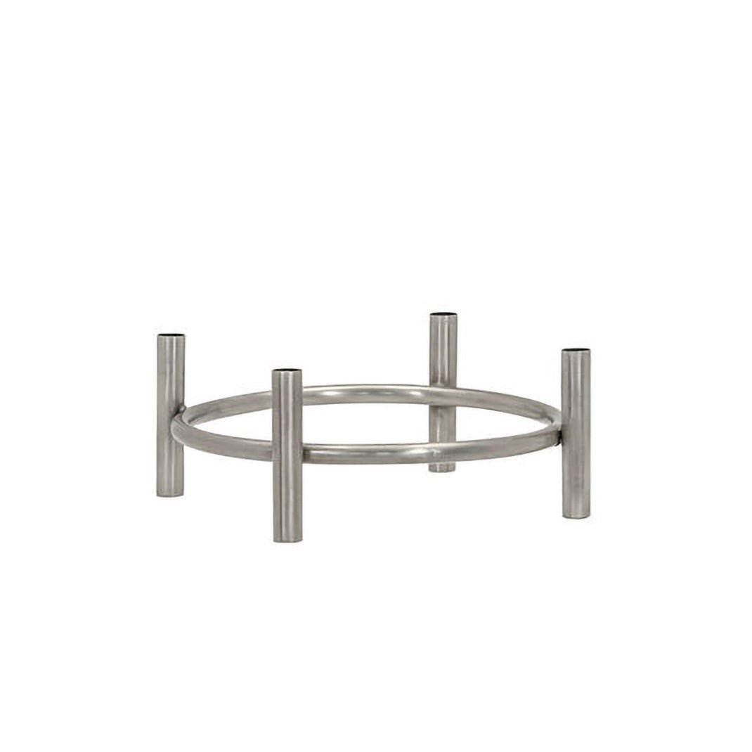 House Doctor Kerzenständer MAXI 4er antiksilber-Finish | Ø30cm - Sir Henrys