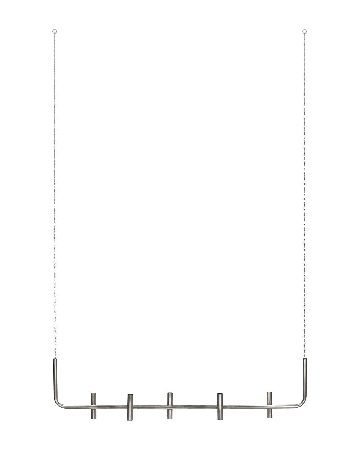 House Doctor Kerzenständer MAXI antiksilber-Finish | 102cm - Sir Henrys