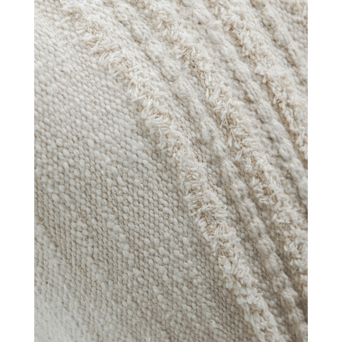 House Doctor Kissen CHIL offwhite creme | 50x50cm - Sir Henrys