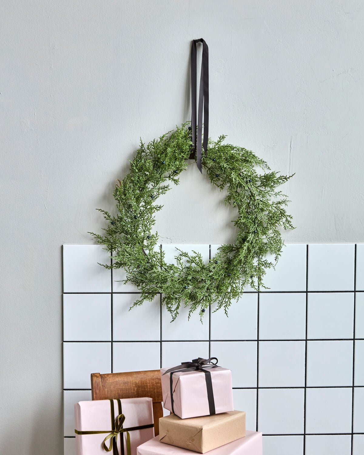 House Doctor Kranz PINE grün | Ø 48cm - Sir Henrys