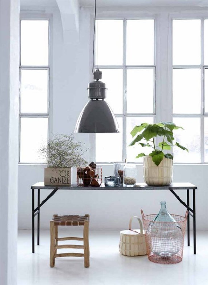 House Doctor Lampe VOLUMEN schwarz /Aluminium - Sir Henrys