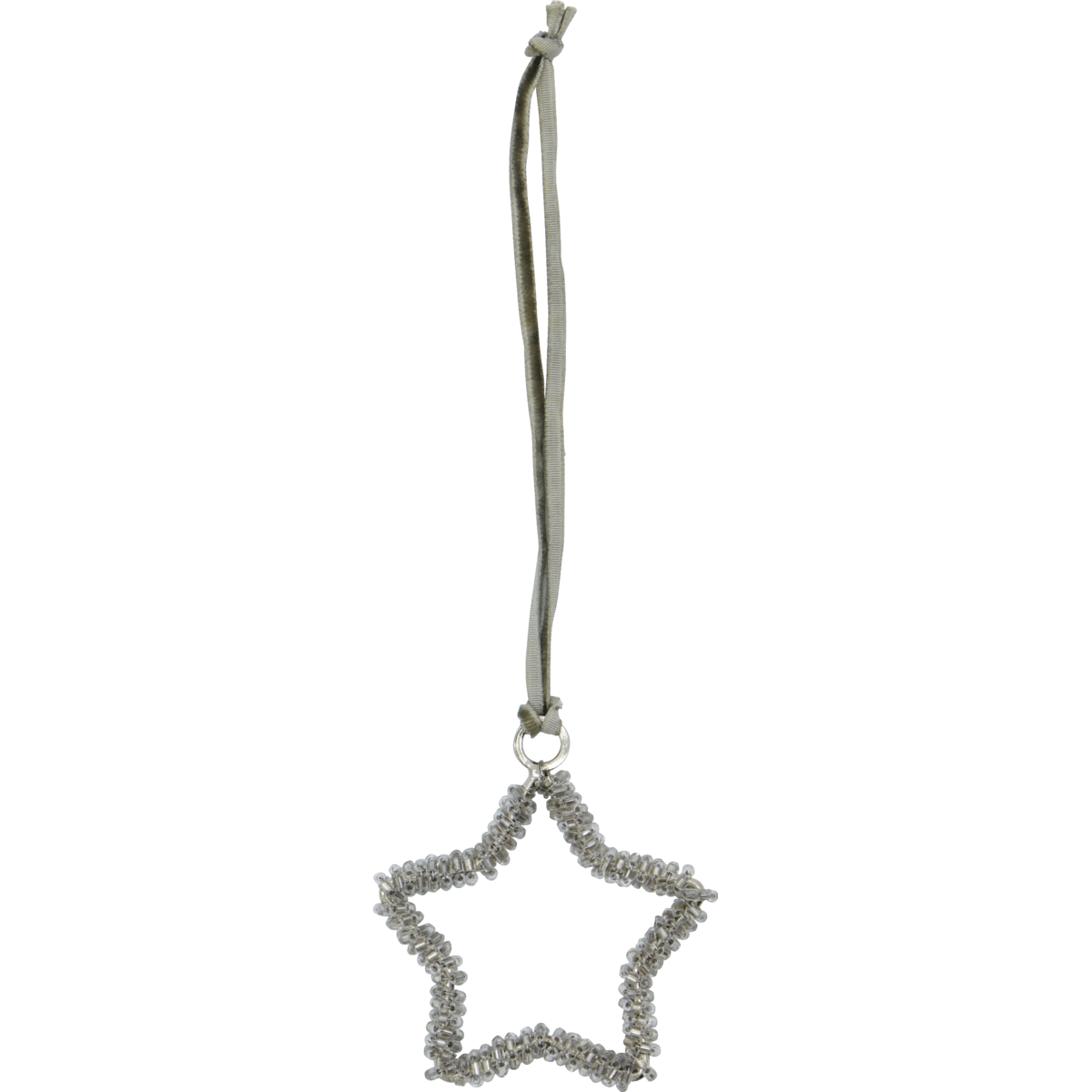 House Doctor Ornament CONNECT silber 4er Set | 5,5x5,5cm - Sir Henrys