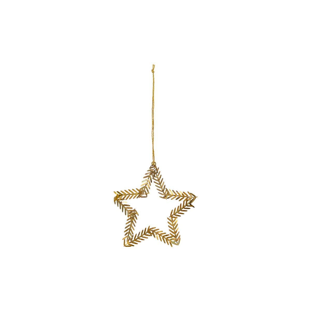 House Doctor Ornament LAMET STAR Messing | Ø 10cm - Sir Henrys