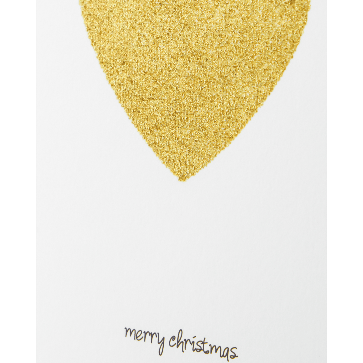 House Doctor Postkarte GLITTER weiß,gold 6er Set | 16,5x11,5cm - Sir Henrys