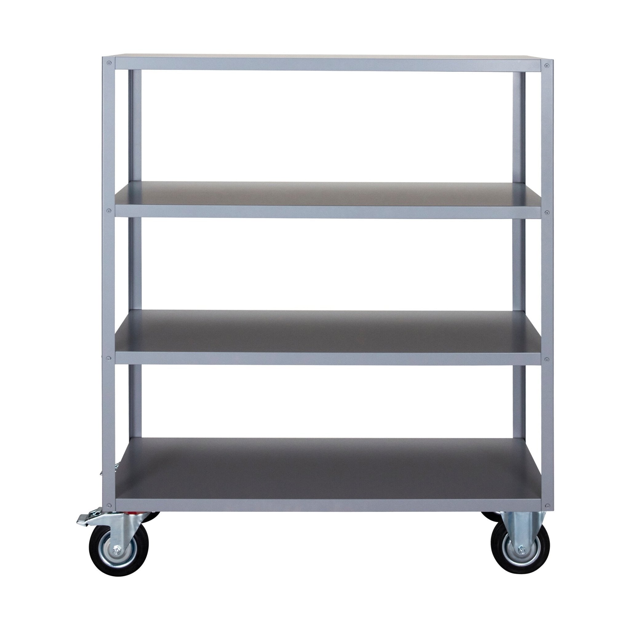 House Doctor Regal mit 4 Rollen HDTROLLEY Stahl grau | 120x140cm - Sir Henrys