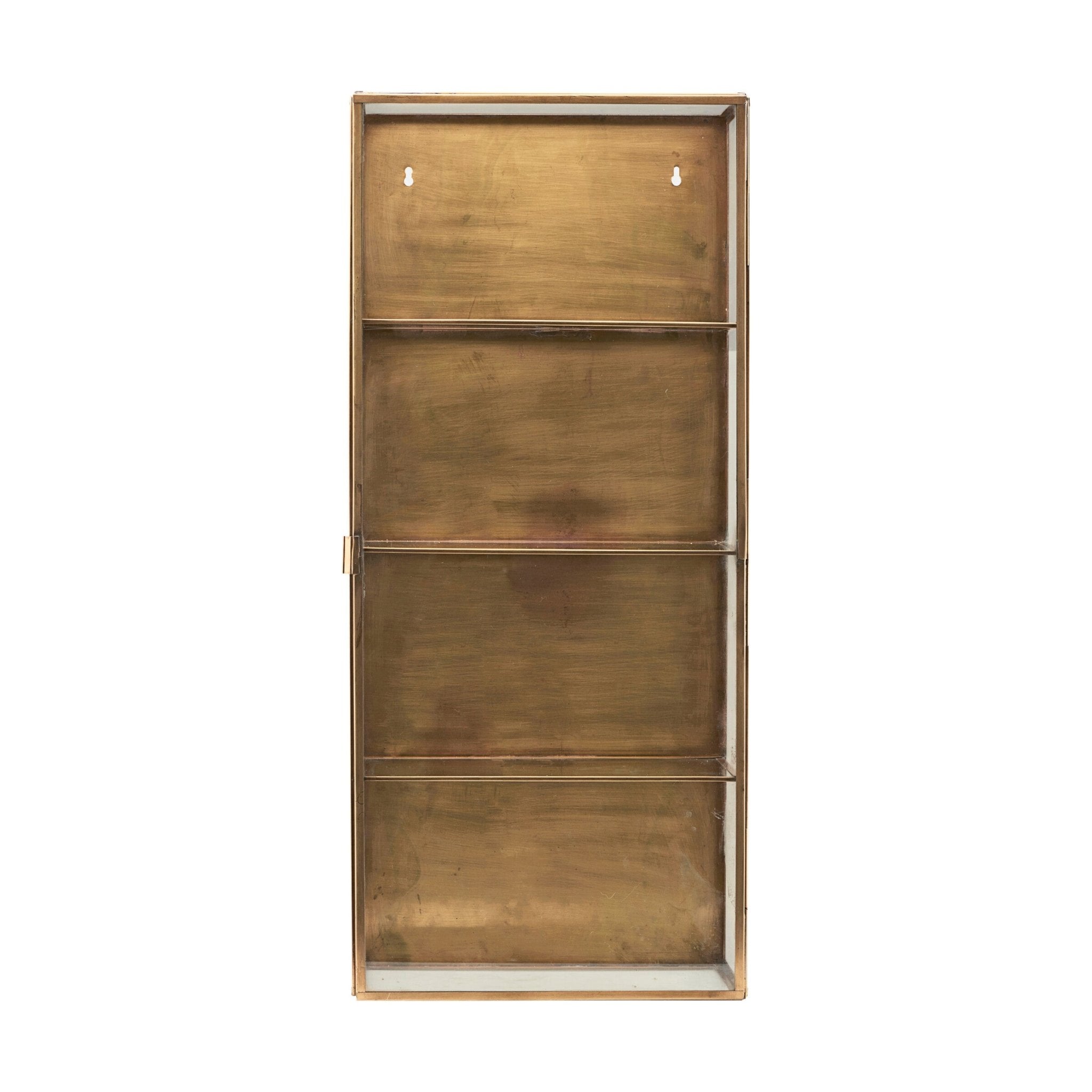 House Doctor Schrank GLASS messing | 35x80x15cm - Sir Henrys
