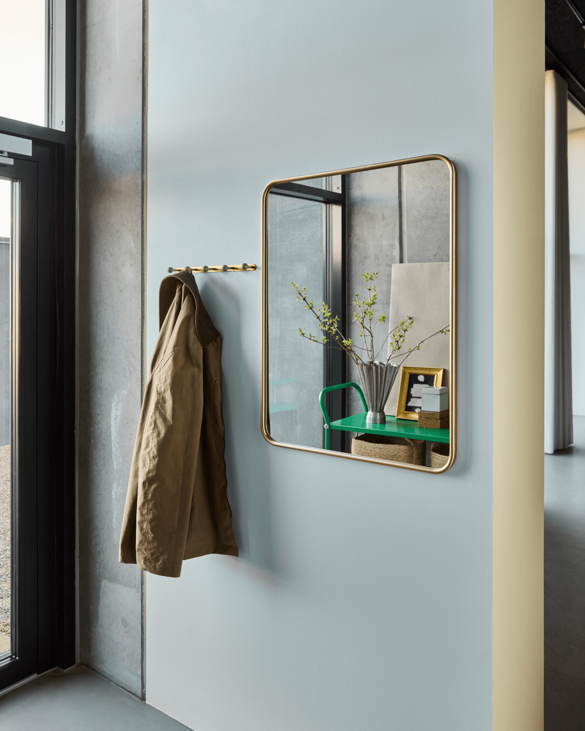 House Doctor Spiegel MIRROR goldfarben | 60x80cm - Sir Henrys