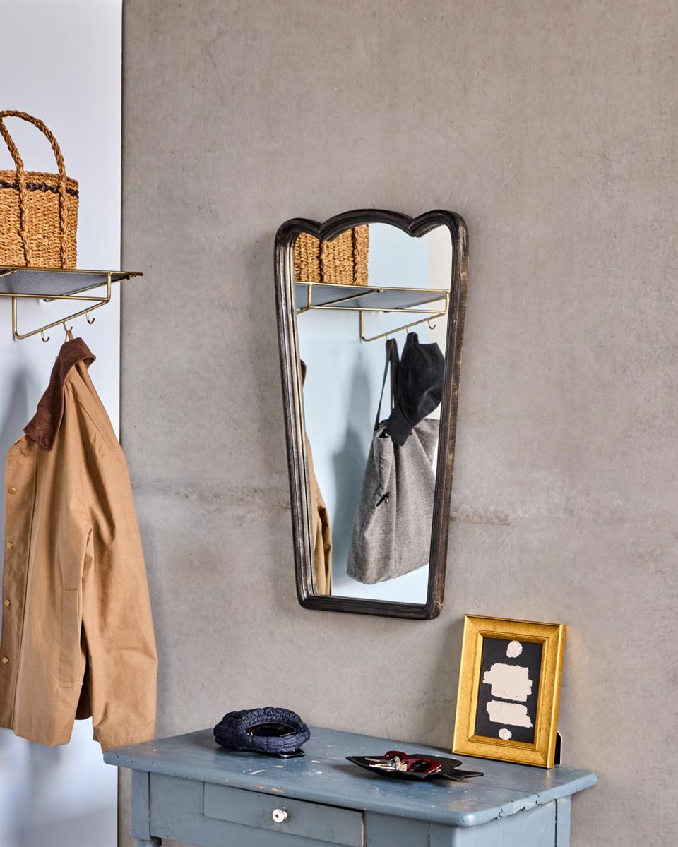 House Doctor Spiegel mit Rahmen JAMP schwarz | 52x90cm - Sir Henrys