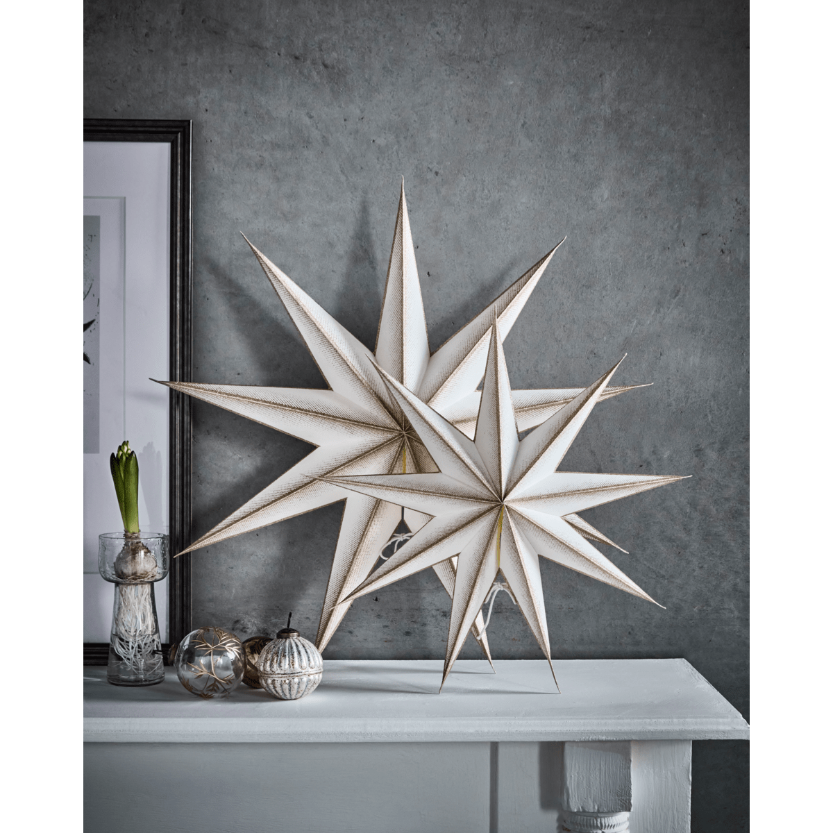 House Doctor Stern 9 POINT off - white champagner | Ø 45 - Sir Henrys