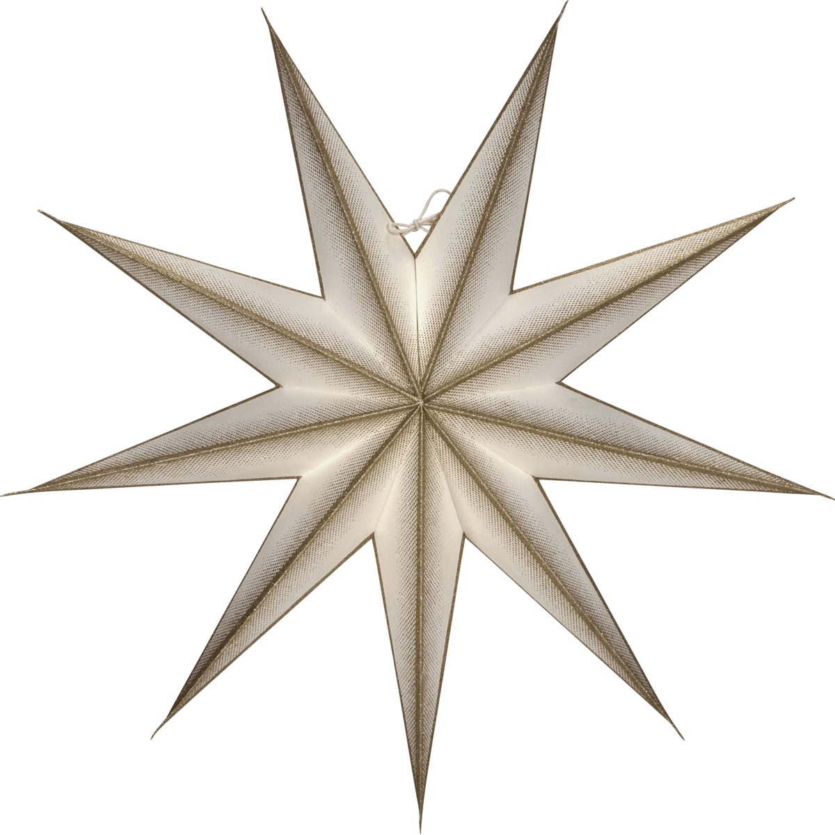 House Doctor Stern 9 POINT off - white champagner | Ø 60cm - Sir Henrys