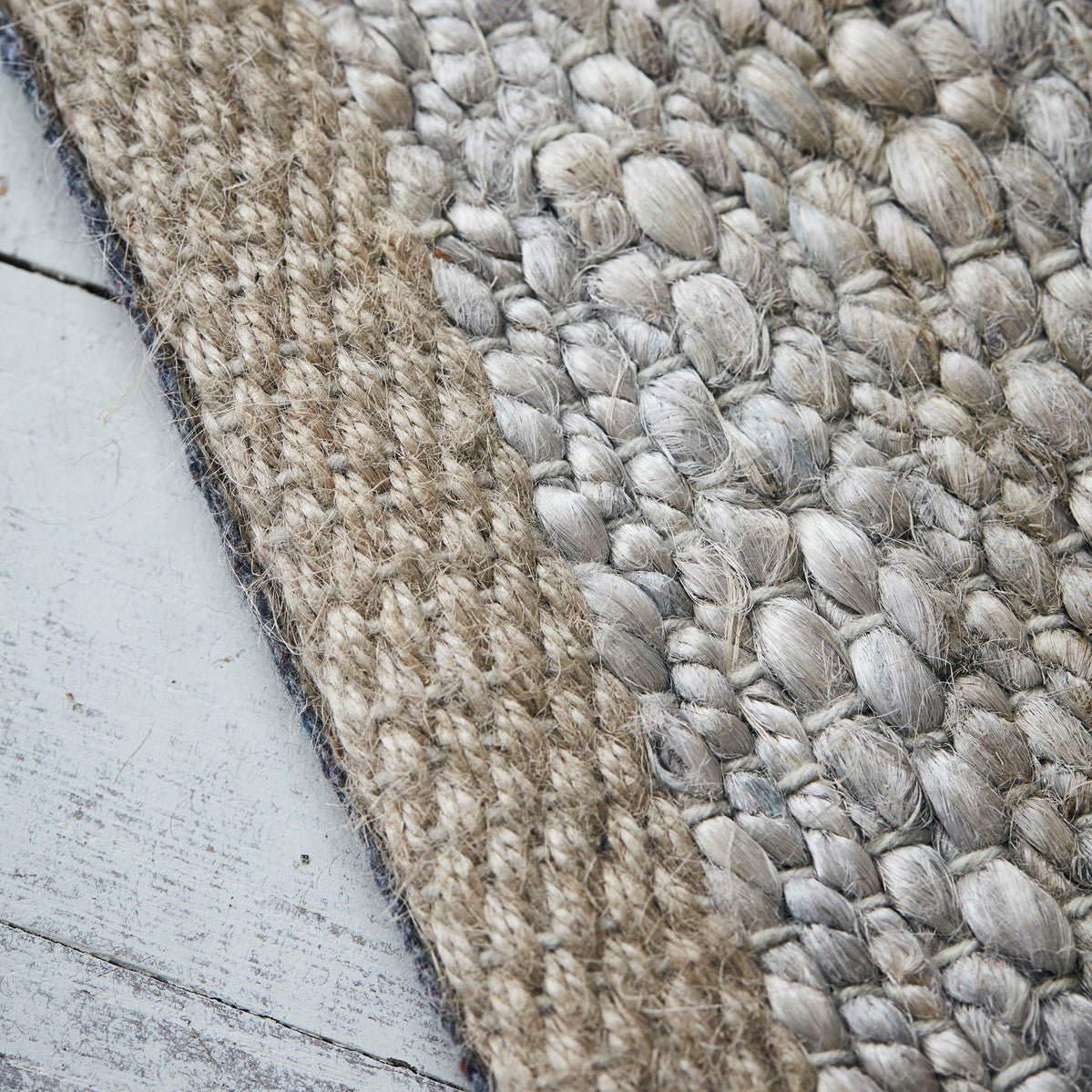 House Doctor Teppich HEMPI hellgrau Jute/ 250x250cm - Sir Henrys