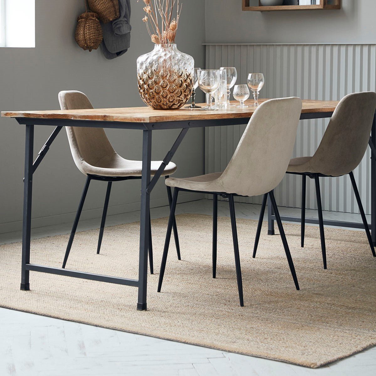 House Doctor Teppich HEMPI Natur Jute/ 250x250cm - Sir Henrys