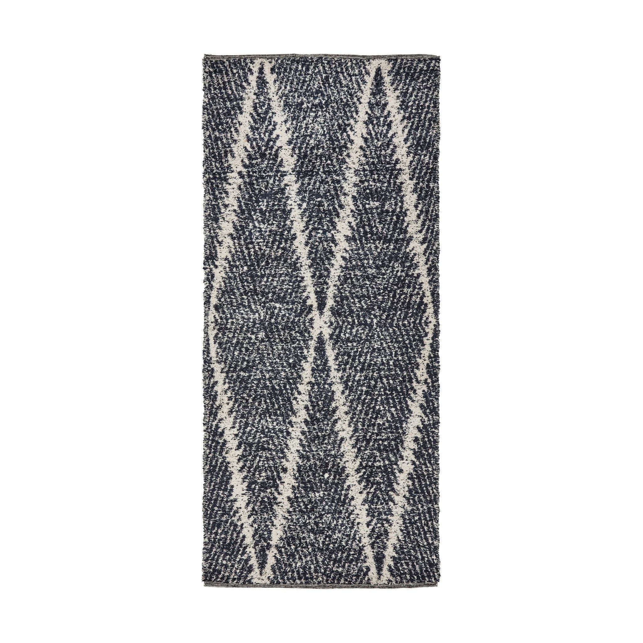 House Doctor Teppich KIN schwarz, off-white - Sir Henrys