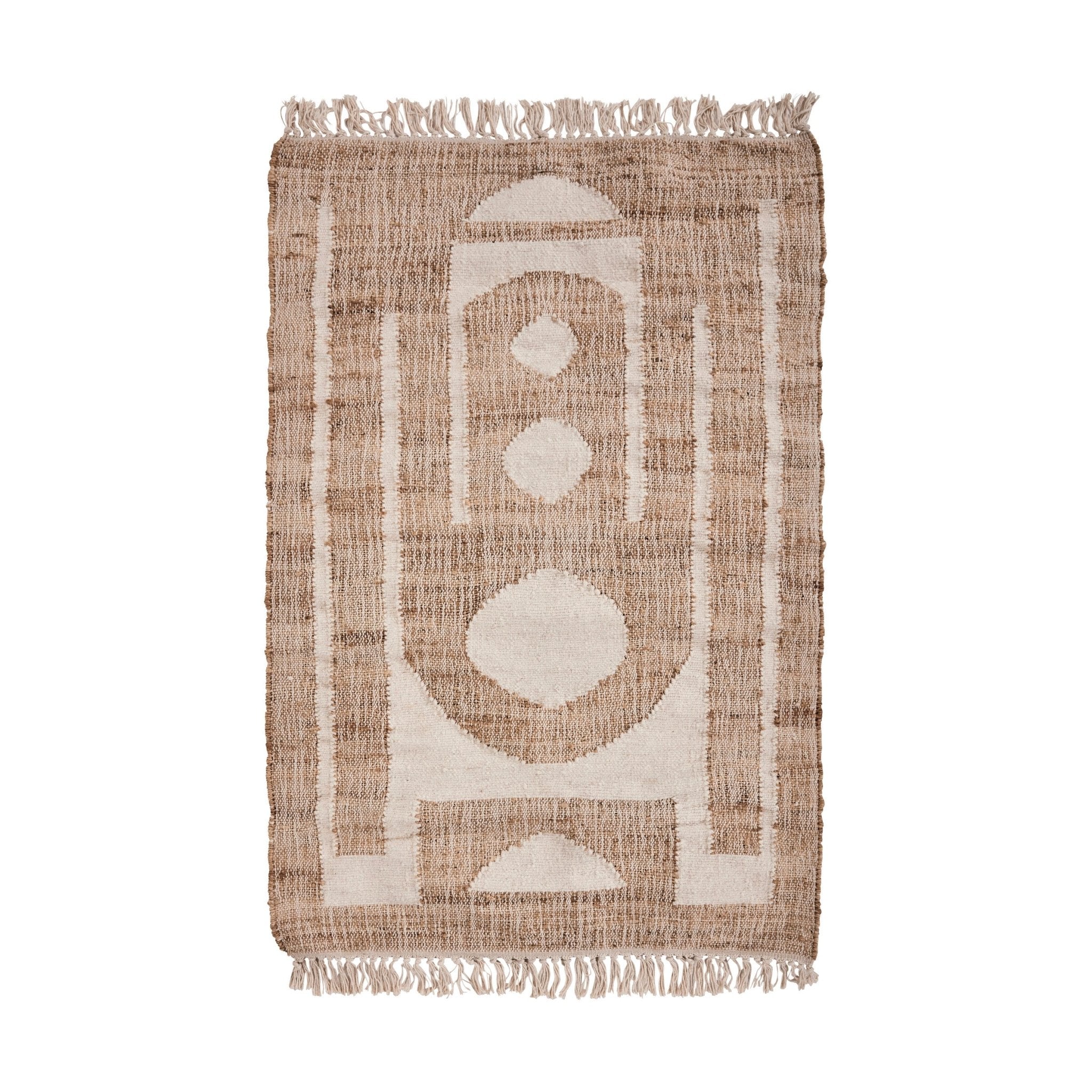 House Doctor Teppich ROSTRO natur, off-white - Sir Henrys