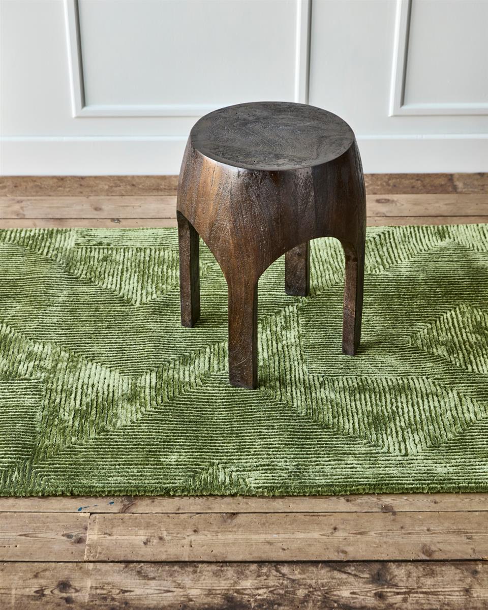 House Doctor Teppich SHINE grün | 200x90cm - Sir Henrys