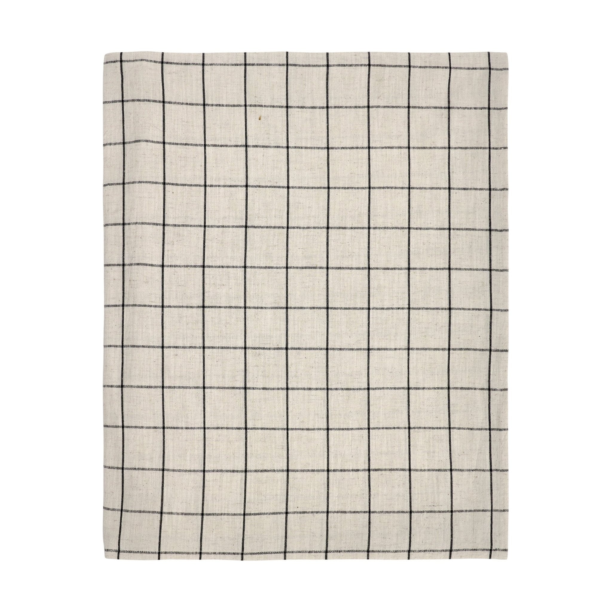 House Doctor Tischdecke JOIN schwarz, off - white - Sir Henrys
