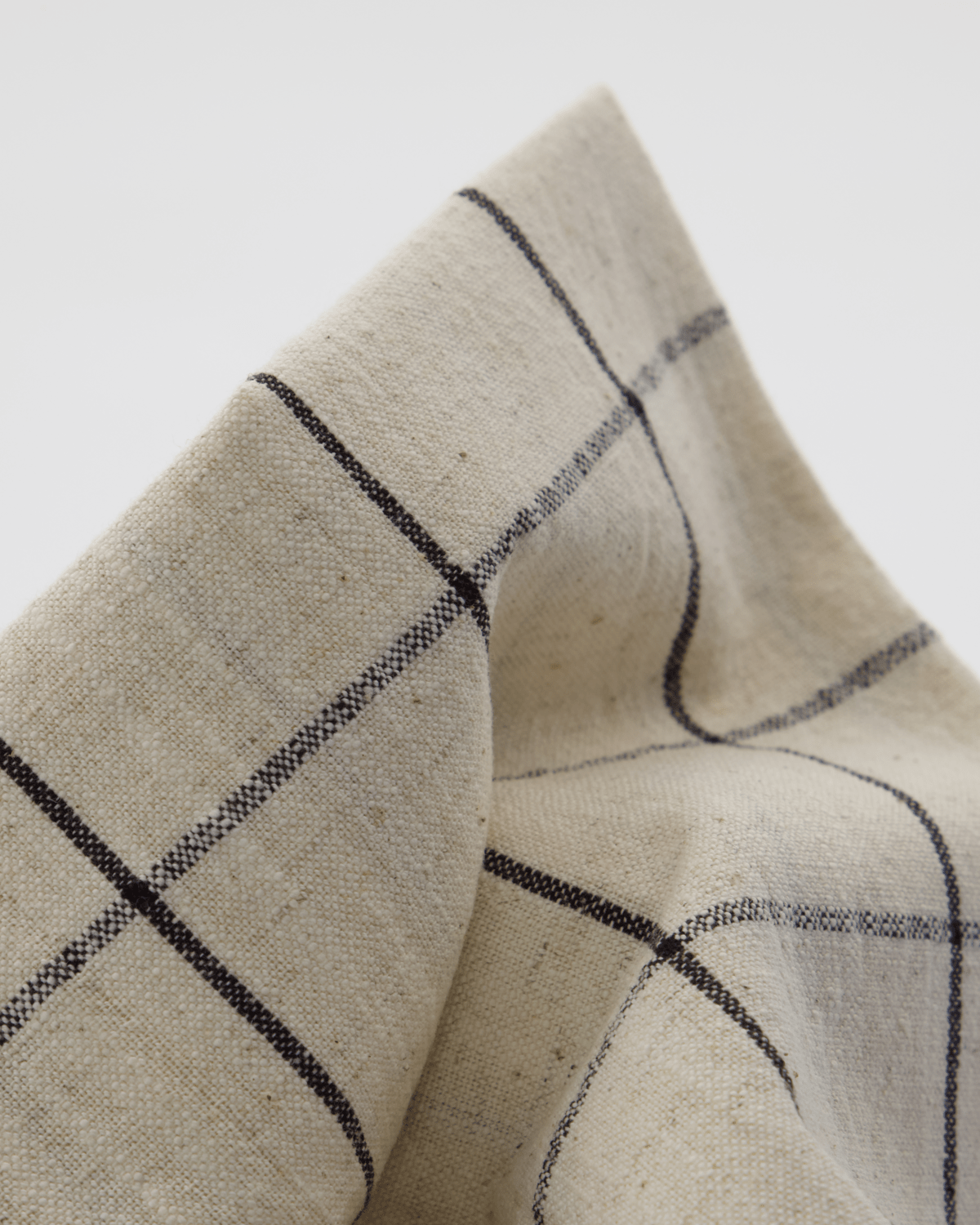 House Doctor Tischdecke JOIN schwarz, off - white - Sir Henrys