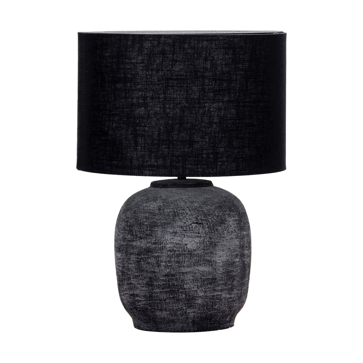 House Doctor Tischlampe inkl. Lampenschirm TAHI schwarz - Sir Henrys