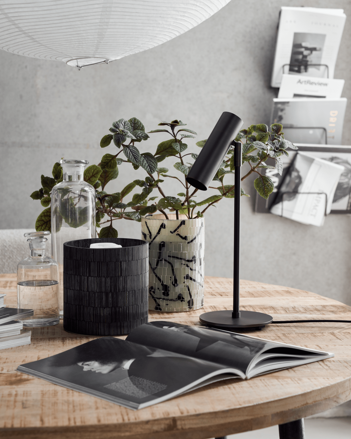 House Doctor Tischlampe NORM schwarzes antik - Sir Henrys