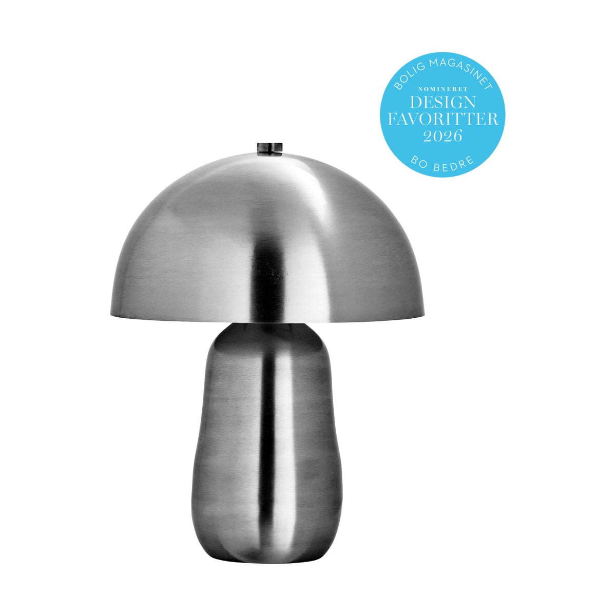 House Doctor Tischlampe ROOMIE gebürstetes silber | 9x9x33cm - Sir Henrys