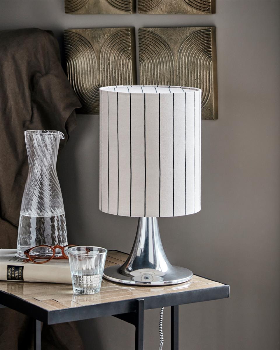 House Doctor Tischlampe TULIP silberfinish - Sir Henrys