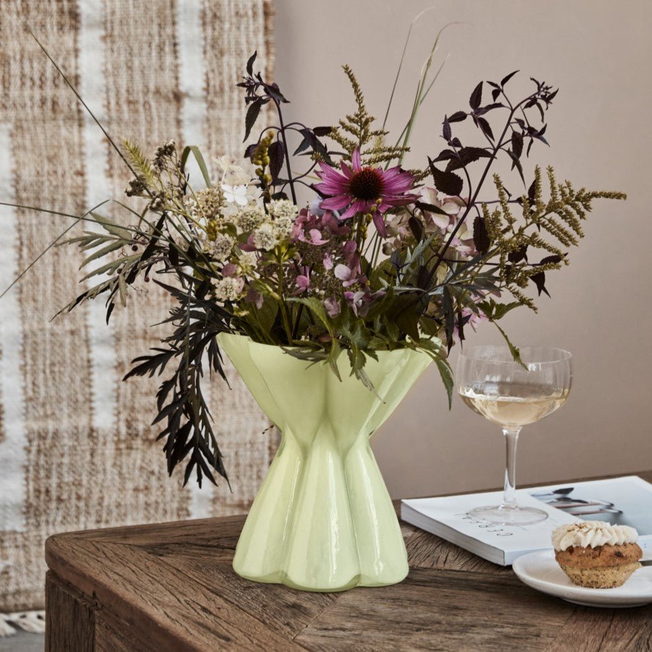 House Doctor Vase SAY gelb - Sir Henrys
