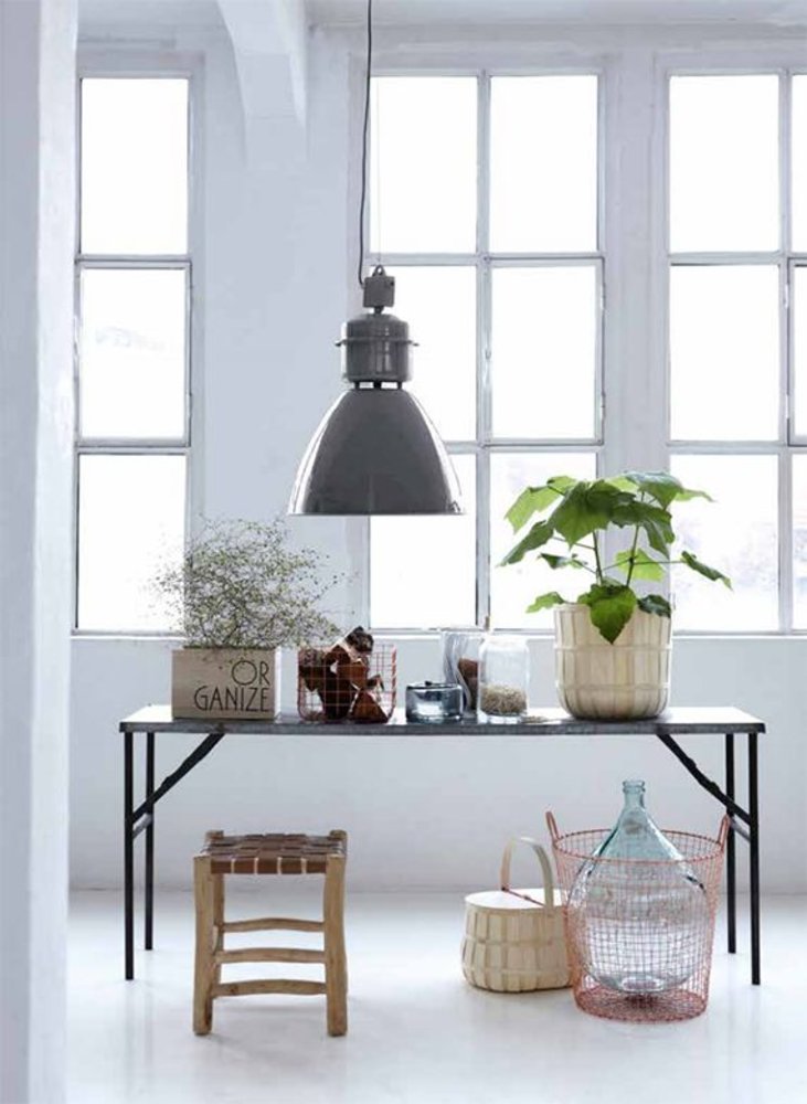 House Doctor Lampe VOLUMEN schwarz /Aluminium