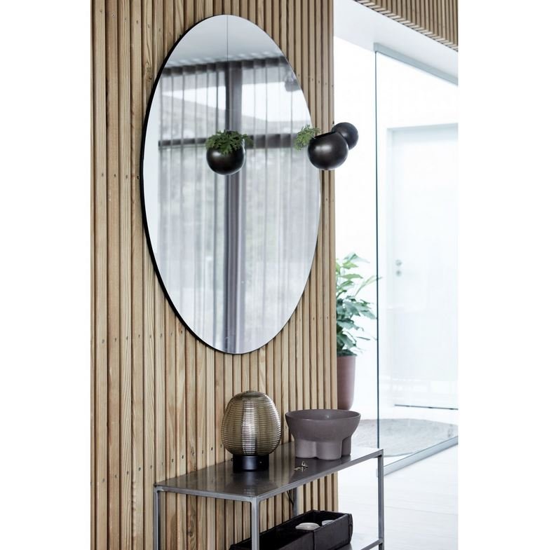 House Doctor Wandspiegel WALLS Glas | Ø110cm - Sir Henrys
