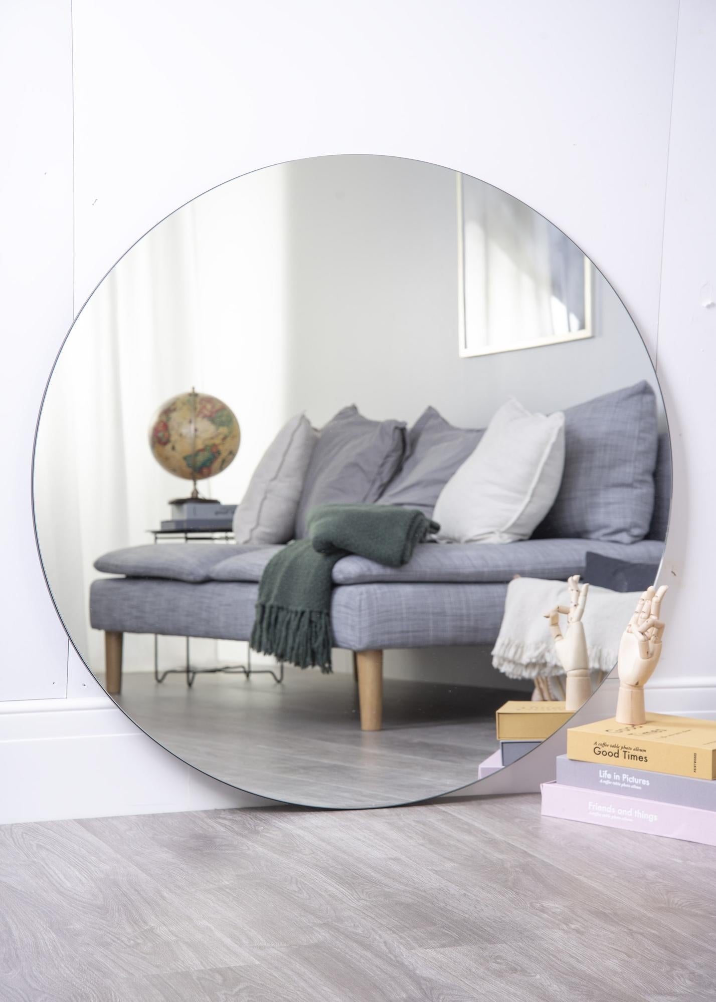 House Doctor Wandspiegel WALLS Glas | Ø110cm - Sir Henrys